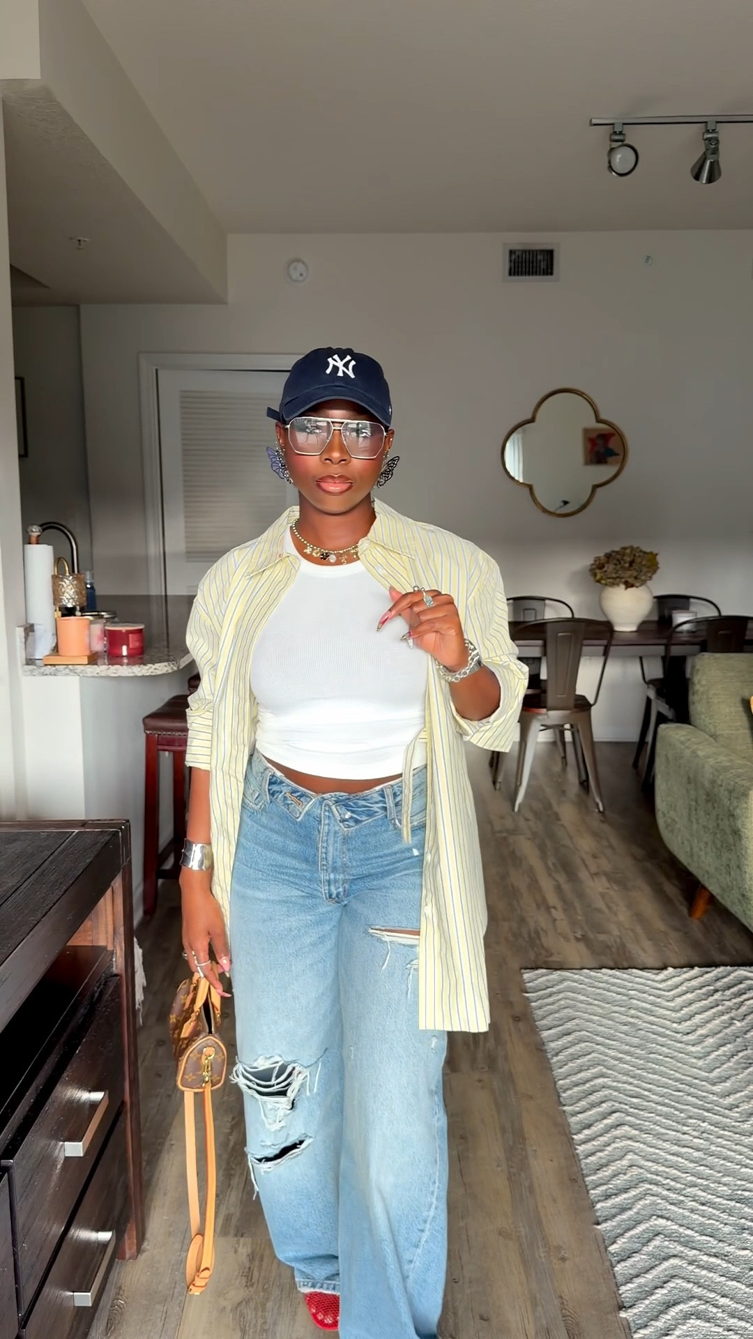 spring dilly dally outfit 🩵 #springoutfits 

#LTKgrwm #LTKootd