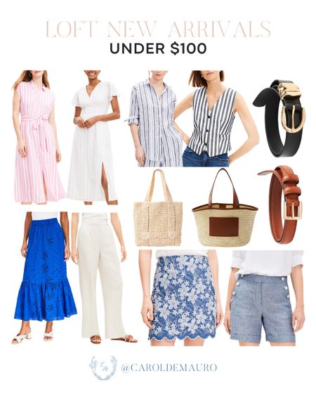 Make sure you don't miss the sale on these tops, pants, skirts, dresses and more from Loft all under $100!
#springfashion #casualoutfit #fashiondeal #capsulewardrobe

#LTKSeasonal #LTKstyletip #LTKfindsunder100