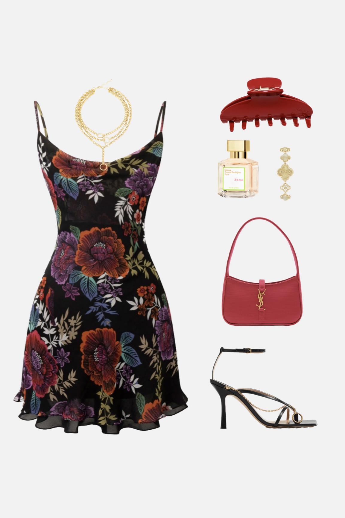 la dolce vita floral summer mini dress La DOLCE VITA Short Sleeve Ruched Bust Flared Hem Dress, Mediterranean  Tiles Citrus & Flowers Mini Dress, Italian Blue Mosaic Summer Dress