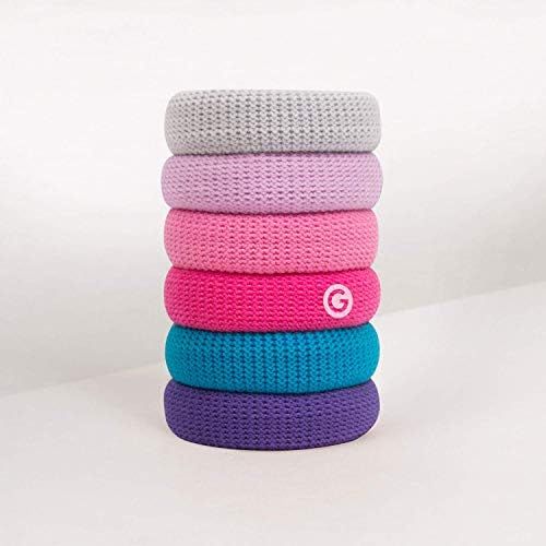 GIMME Bands No Break Thick Hair Ties, 6PC. Available in eight different styles, also available a ... | Amazon (US)