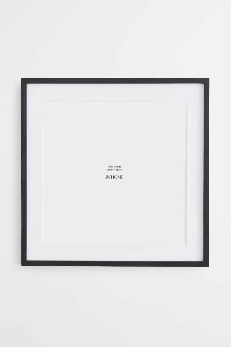 Wooden frame - Black - Home All | H&M GB | H&M (UK, MY, IN, SG, PH, TW, HK)