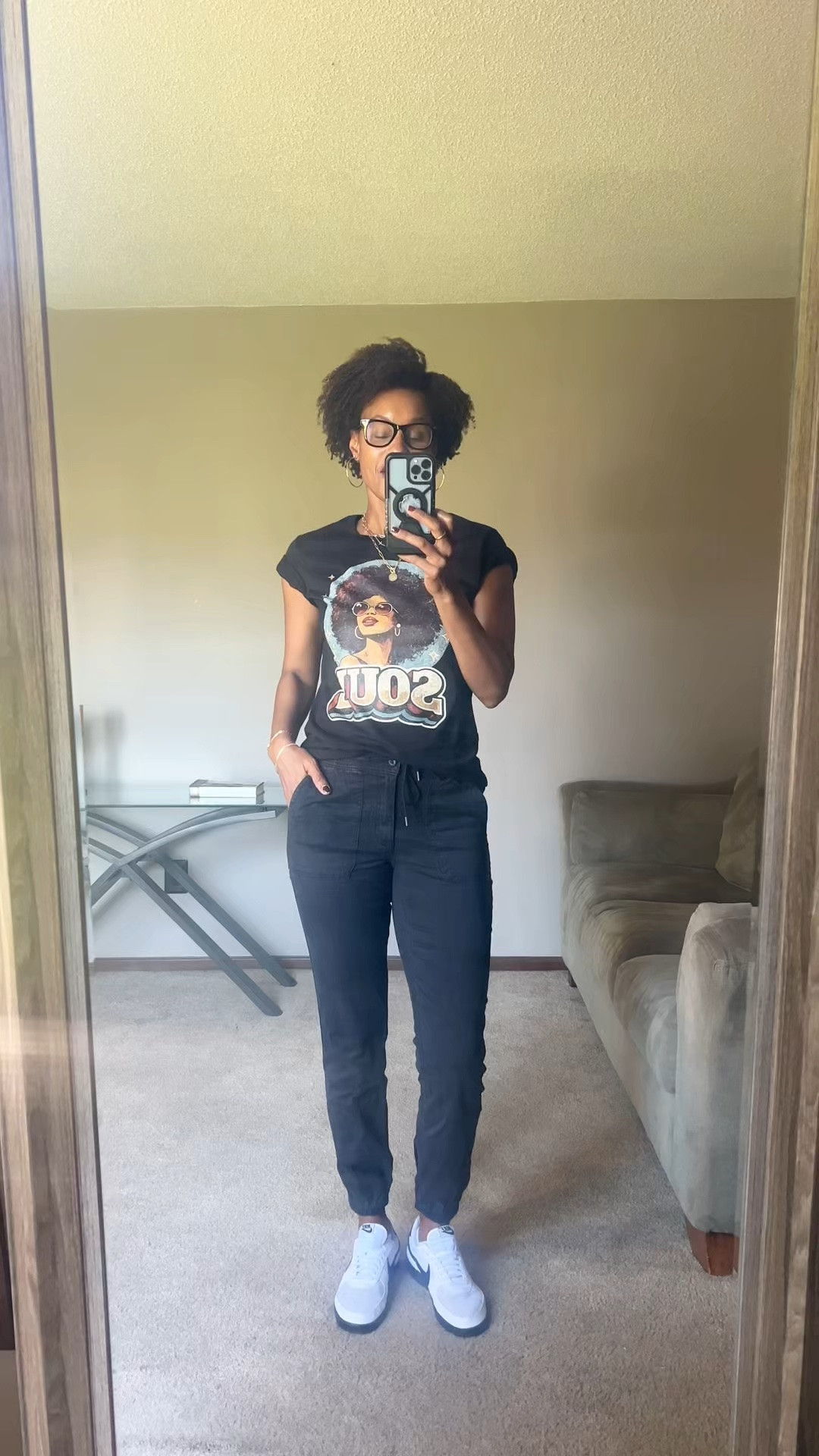 If you didn’t know by now, you have to know how much of a fan I am about jogging joggers. This is my third pair and I love them in black!

#LTKootd #LTKTall #LTKOver40