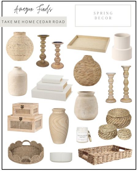 AMAZON HOME FINDS - decor

My favorite home decor finds on Amazon! 

Neutral decor, organic modern decor , wood decor, woven decor, Amazon home, Amazon home decor, vase, tray, decorative bowl, candle holder, decorative boxes, living room, bedroom, table decor, shelf decor, entryway, dining room, kitchen decor, Amazon finds 

#LTKhome #LTKsalealert #LTKfindsunder50