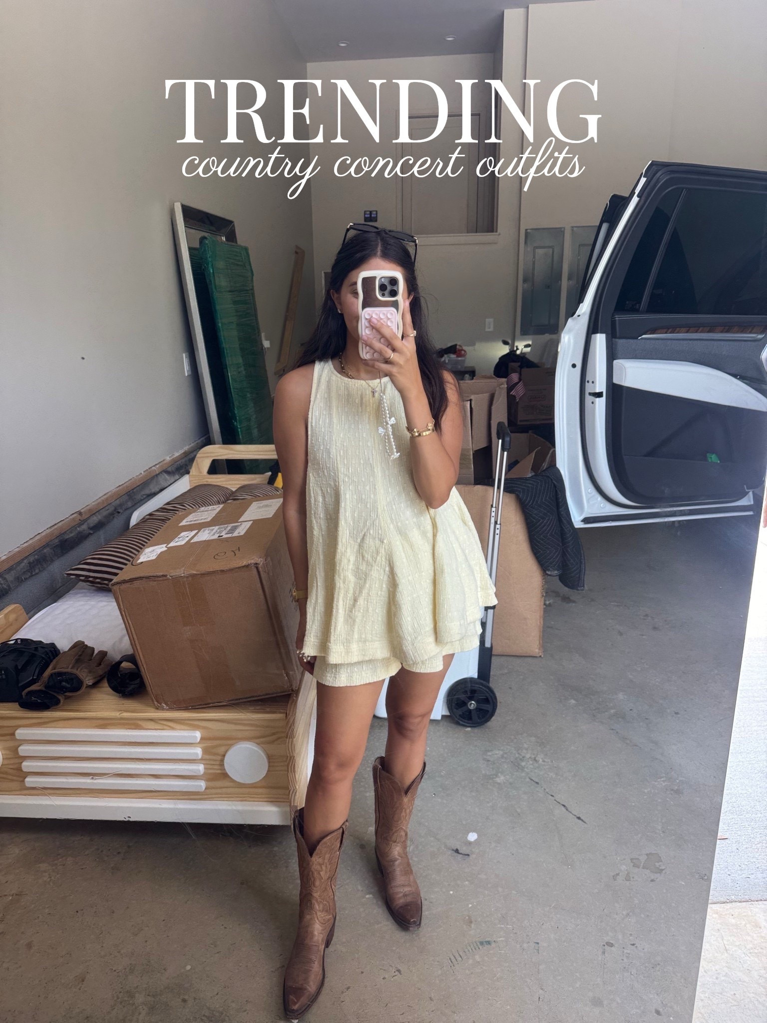 Set: medium

country concert outfits✨🫶🏽

country concert outfit ideas, cowboy boots, two piece set, linen set, linen short set, country concert outfit, Nashville, mom of 3, Dede Raad, dress up buttercup 

#LTKStyleTip #LTKFindsUnder100 #LTKSeasonal