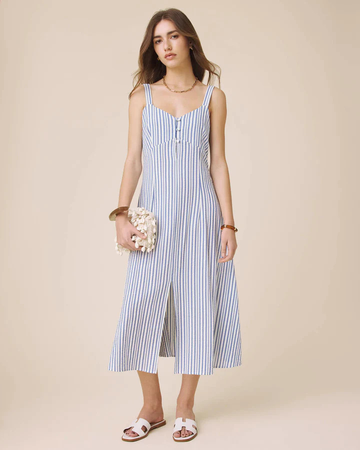 Madelyn Stripe Midi Dress | Splendid