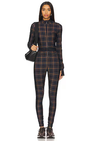 THE UPSIDE Lumiere Nova Jumpsuit in Check from Revolve.com | Revolve Clothing (Global)