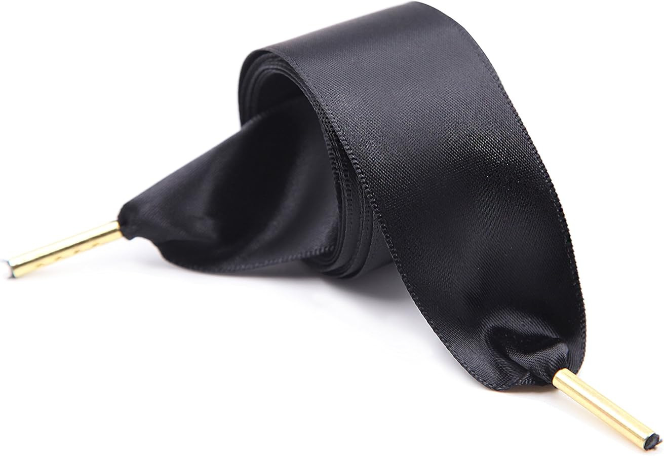 ZOOEASS Women Fashion Satin Ribbon Shoelaces Ideal for Converse Nike Addidas Puma | Amazon (US)