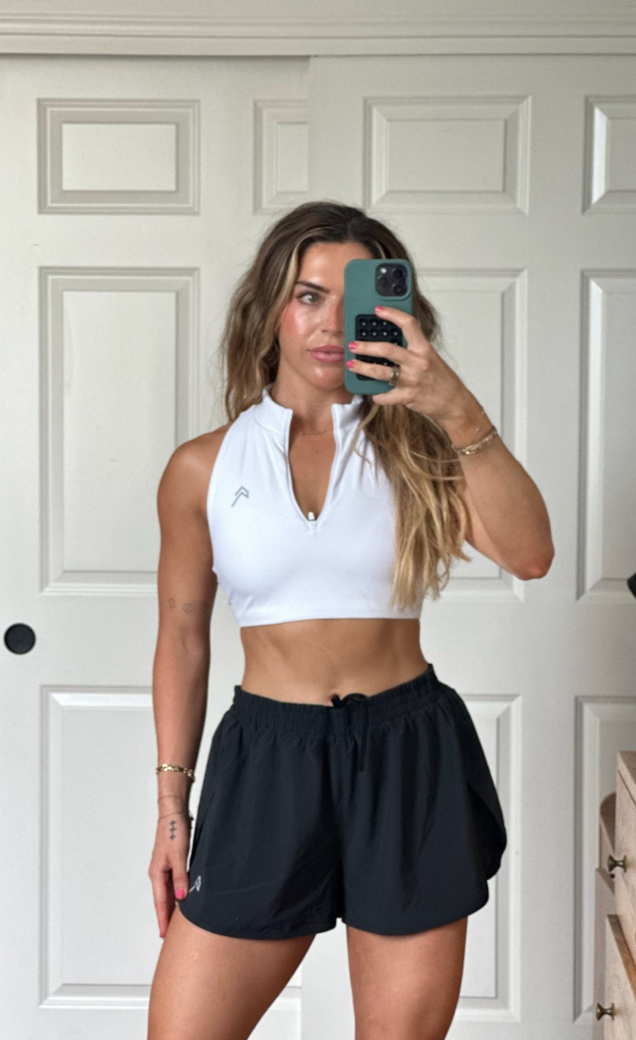 I love the Airmove shorts and this v neck zip sports bra is so flattering! Use KKFIT to save!

#LTKFindsUnder100 #LTKActive #LTKStyleTip