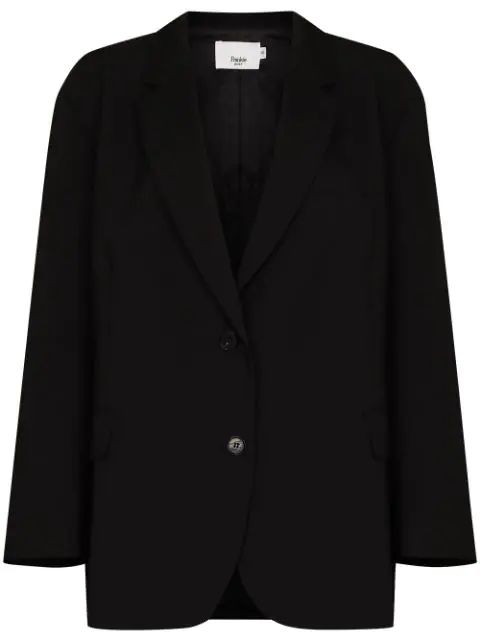 New SeasonFrankie ShopBea single-breasted oversize blazer | Farfetch Global