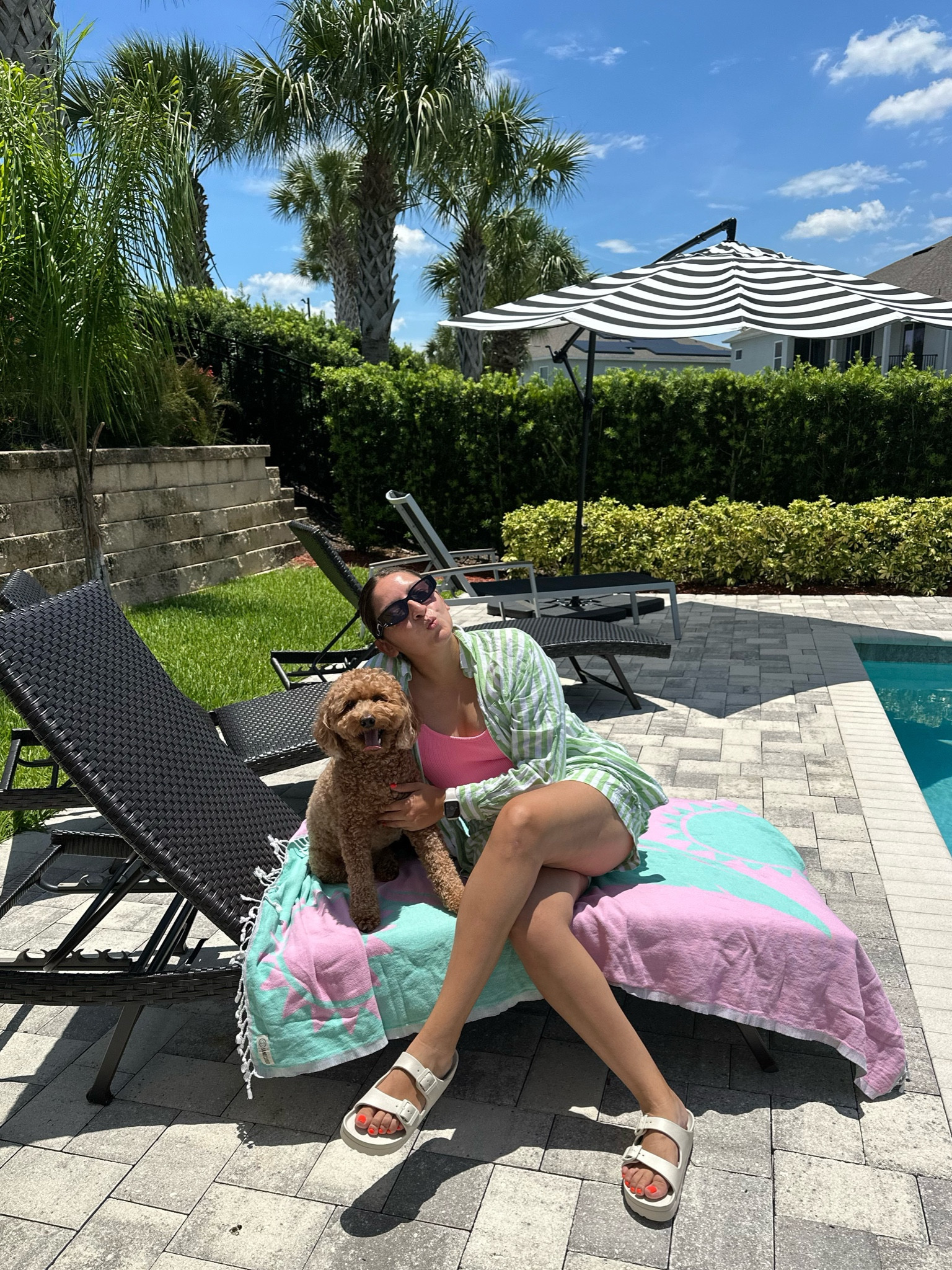 summer pool day fit 🍬☀️🧴🍉

#LTKSwim #LTKTravel
