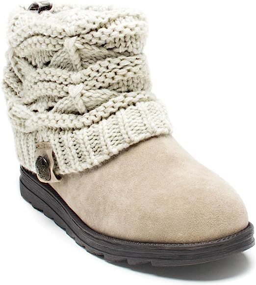 MUK LUKS Women's Patti Crochette Boot | Amazon (US)