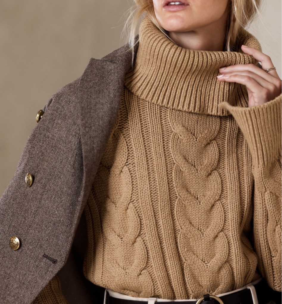 Cableknit Turtleneck Sweater

#LTKCyberweek #LTKHoliday #LTKSeasonal