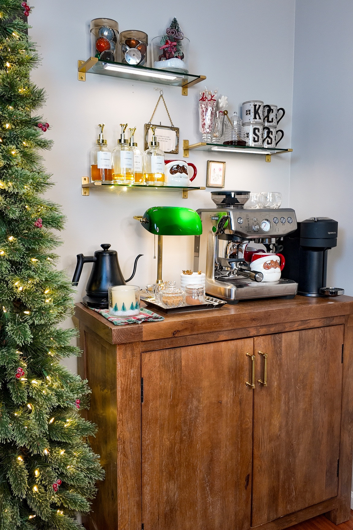 Here’s everything I used to transform my space into the ultimate holiday coffee bar! ✨ 

#LTKHoliday #LTKGiftGuide #LTKFindsUnder50