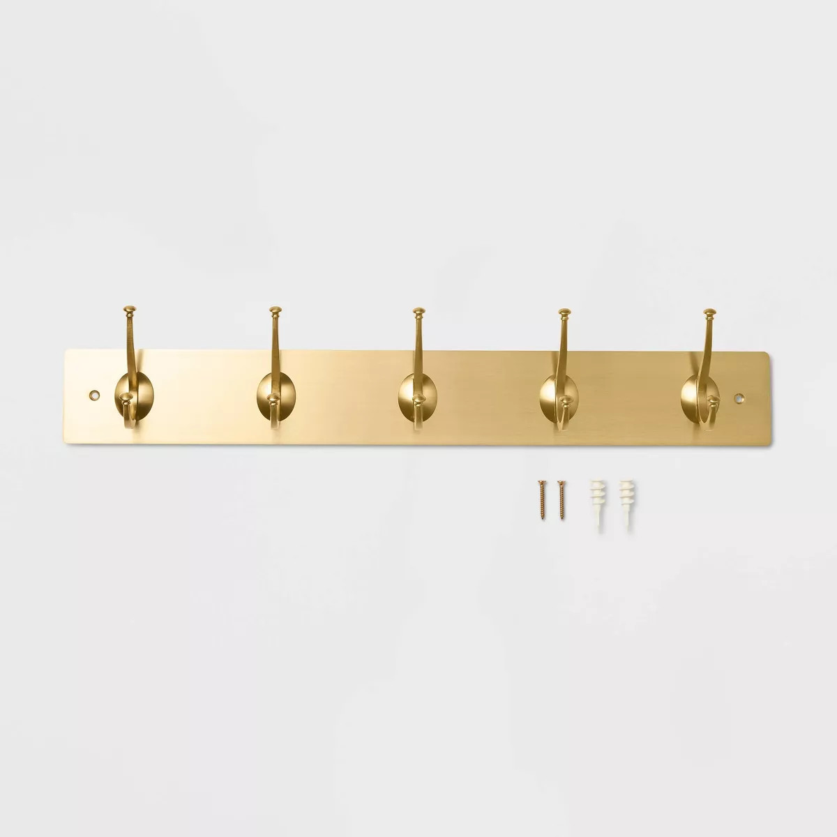 New Traditional 5 Hooks Rail Gold - Threshold™ | Target