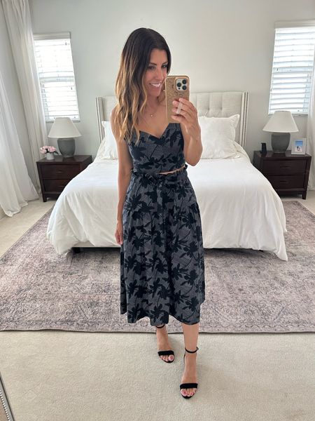 Love this set for summer! Perfect for a date night or summer wedding 🖤 top is on sale for $14 and bottom is only $25. Wearing a small in the top and xs in the bottom


#target #targetstyle #targetset #datenight #summeroutfit #affordablestyle #set #neutralstyle #over40style #outfitidea

#LTKStyleTip #LTKFindsUnder50 #LTKOver40
