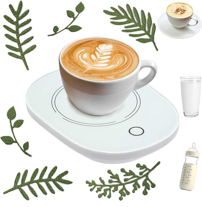 Coffee Warmer for Desk Office Home Cup Warmer with Automatic Shut Off Beverage Warmers Plate Elec... | Amazon (US)