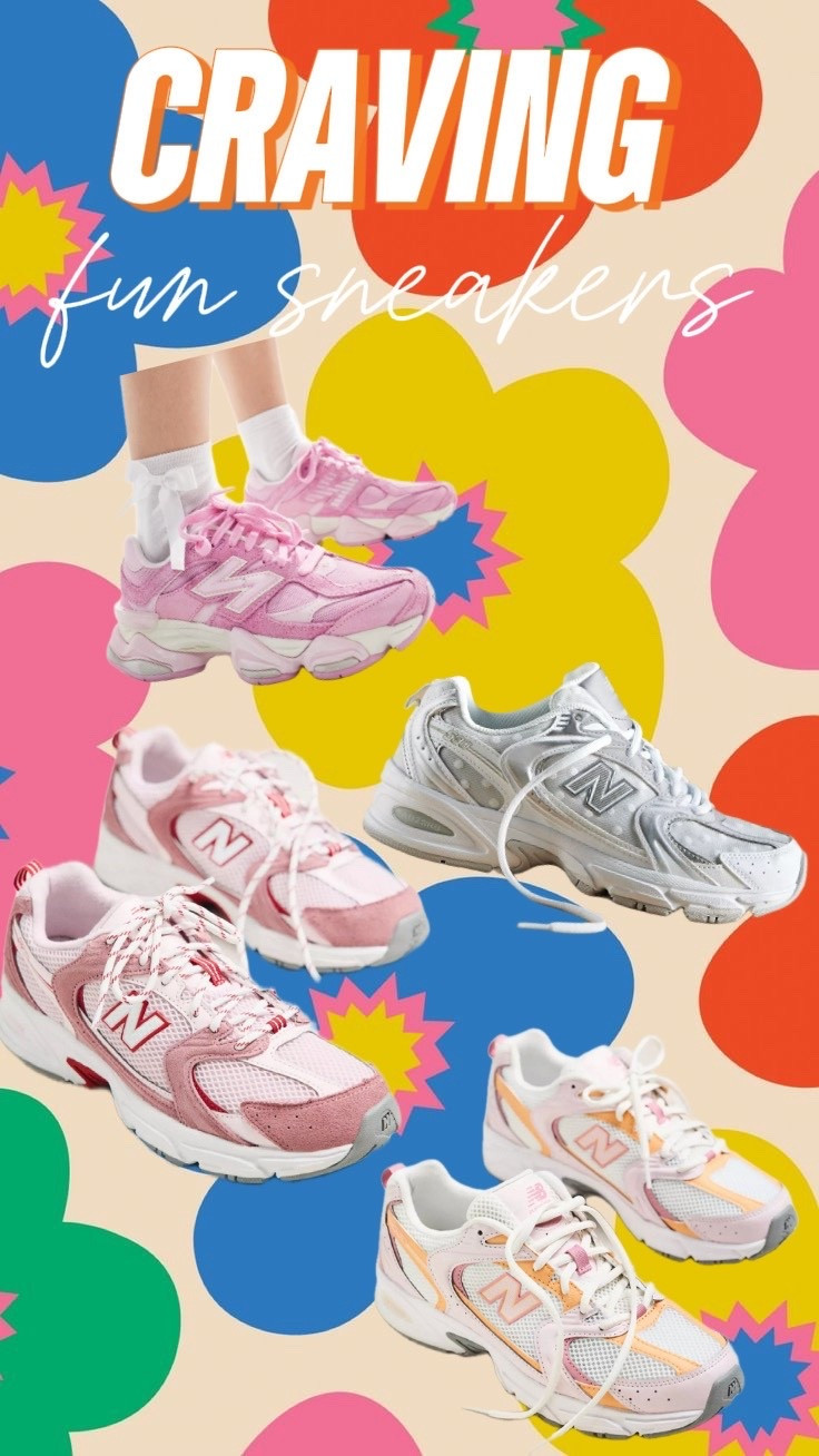 Currently craving fun sneakers!! 