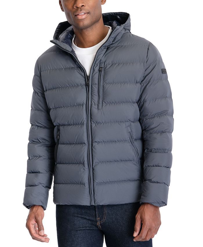 Michael Kors Men's Hipster Puffer Jacket, Created for Macy's & Reviews - Coats & Jackets - Men - ... | Macys (US)