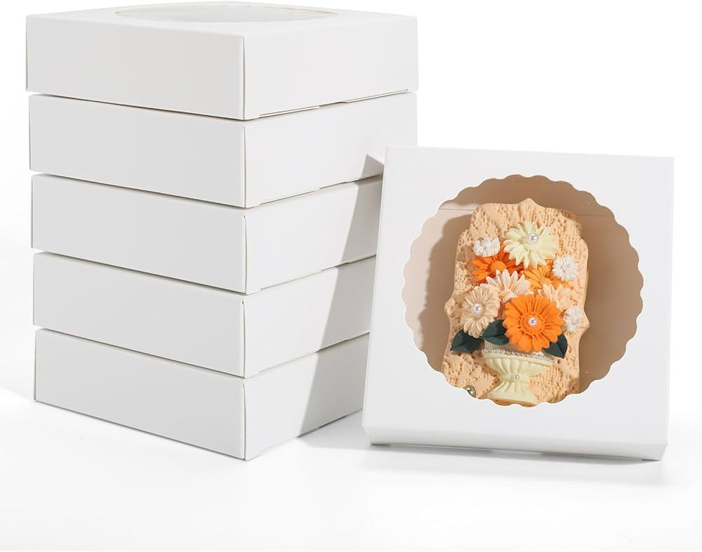 30PCS 4.34.31.18INCH Dessert Boxes - Small Gift & Treat Boxes for Packaging, Baking & Mini Cakes | Amazon (US)