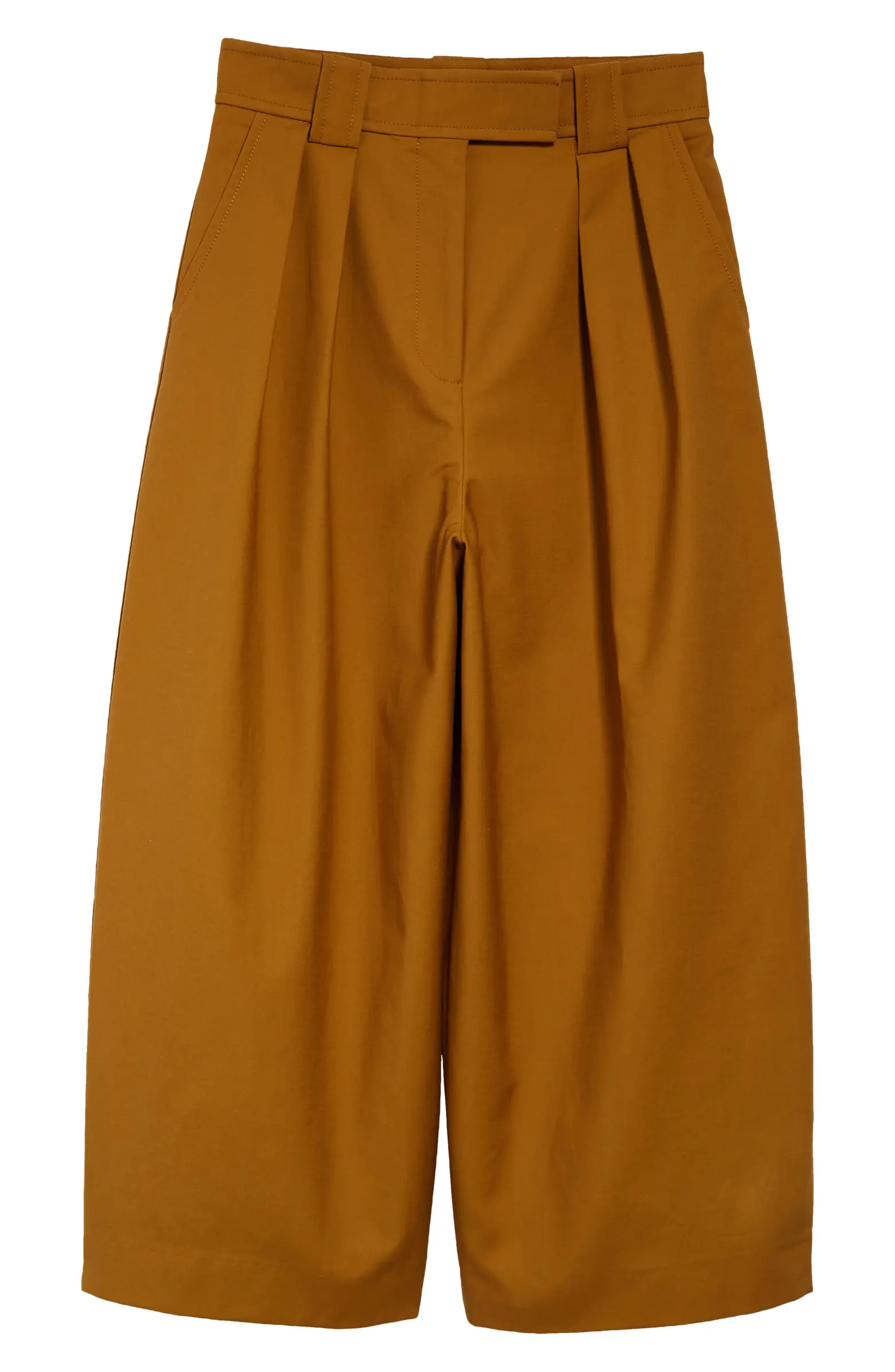Tino Crop High Waist Cotton Pants | Nordstrom