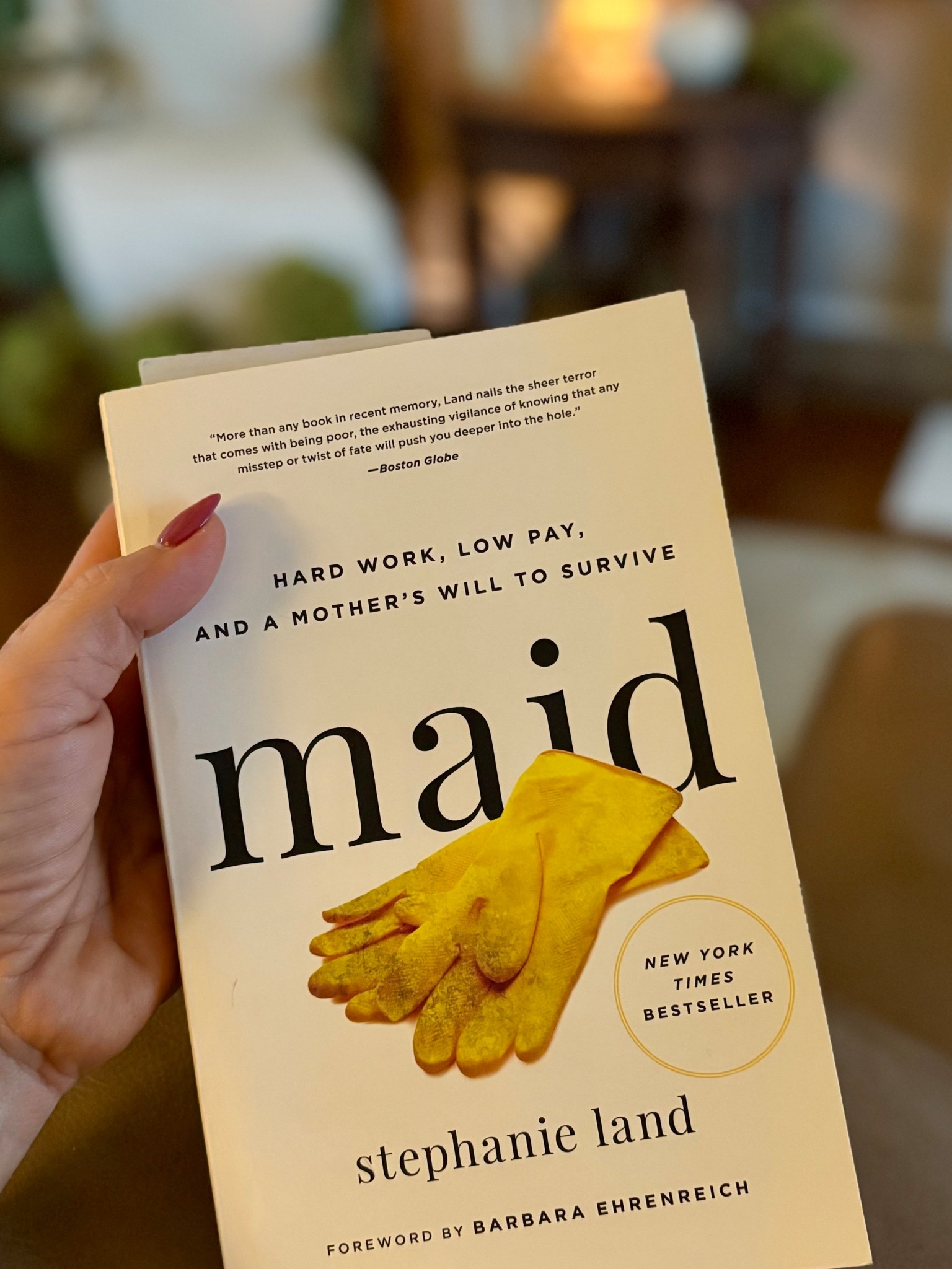 Here’s my latest read! I just started this morning. Have you read it? 

#LTKTravel #LTKHome #LTKGiftGuide