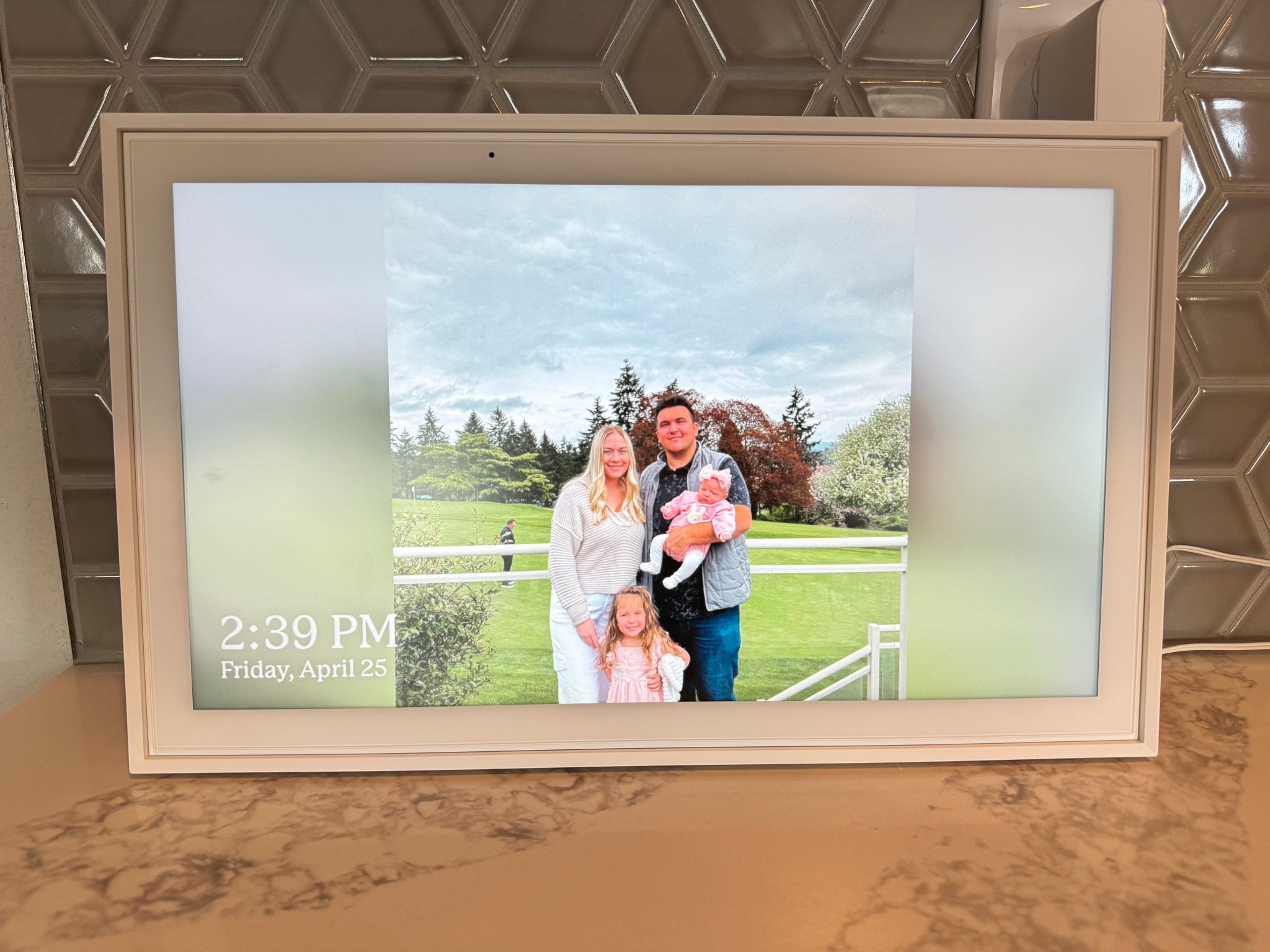 Loving our skylight calendar! 
So fun to see all our family pictures on it too💓 

#LTKHome #LTKGiftGuide #LTKFamily