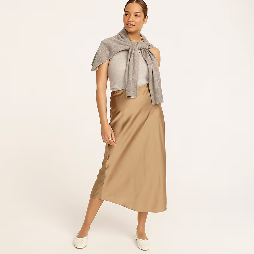 Gwyneth slip skirt | J. Crew US