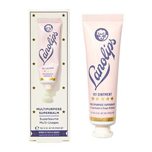 Lanolips 101 Ointment - Lanolin Lip Balm for Smooth, Hydrated & Healthy Lips - Multipurpose Lip Ointment with Lanolin Oil for Dry Lips, Cuticles & More - Original Superbalm (0.52 oz) | Amazon (US)