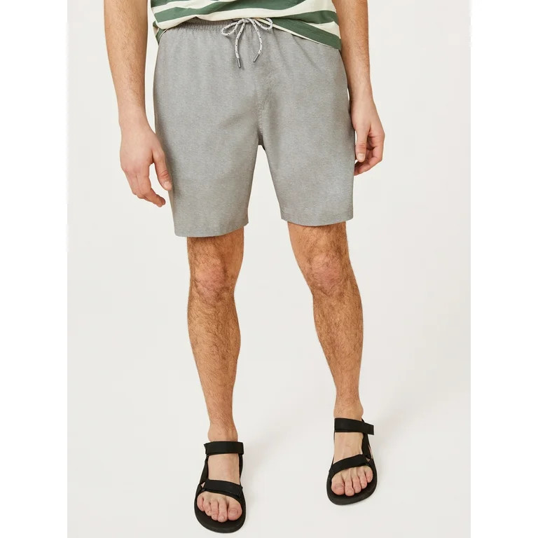 Free Assembly Men's 7" Volley Swim Shorts | Walmart (US)