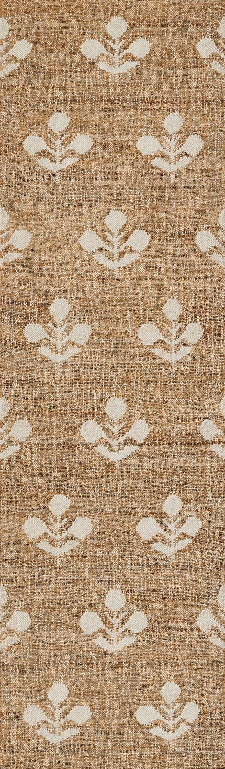 Erin Gates by Momeni Orchard Bloom Natural Hand Woven Wool and Jute Area Rug | Perigold