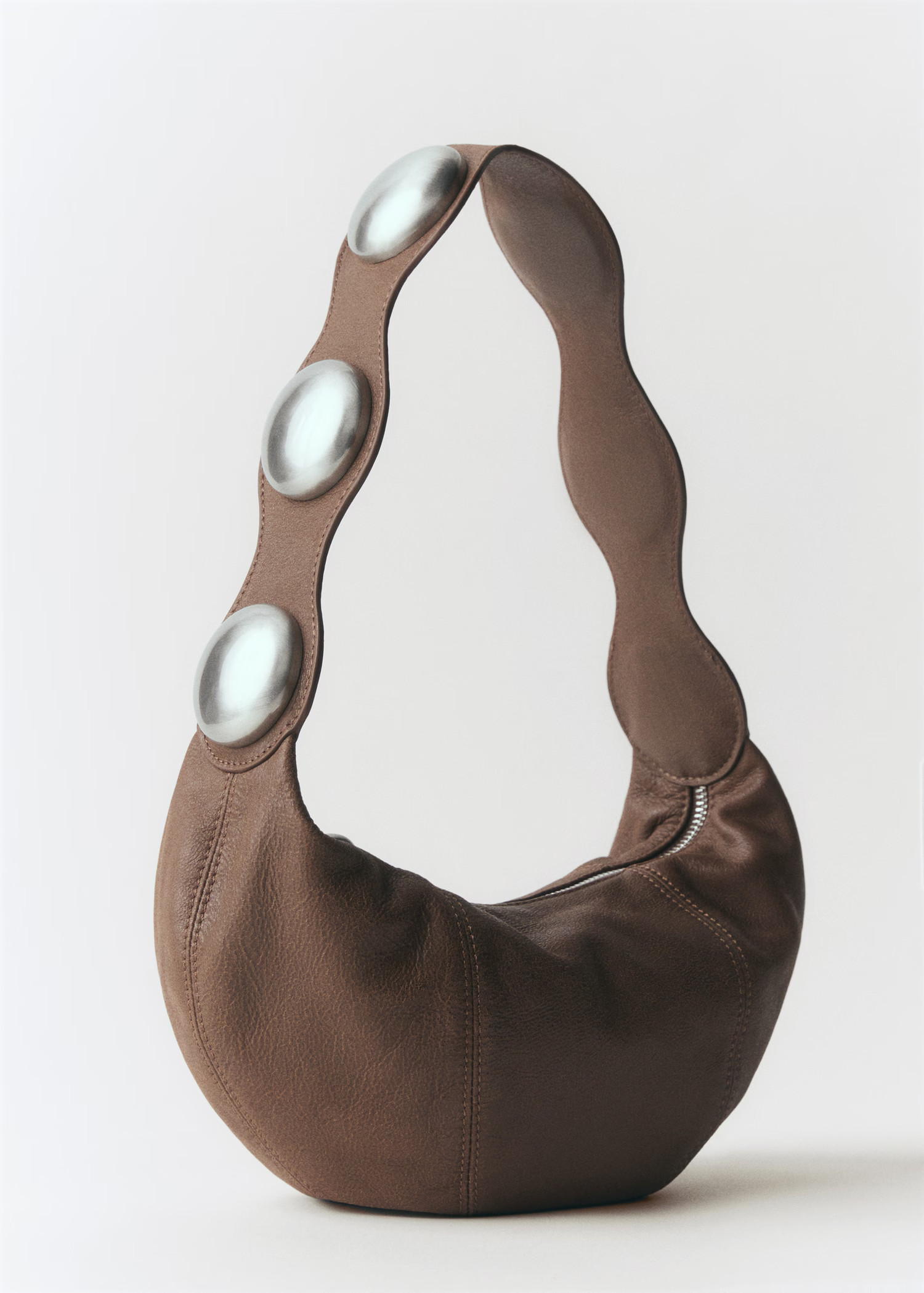 100% leather bag with studs - Women | MANGO USA | Mango (US/MX/AU)