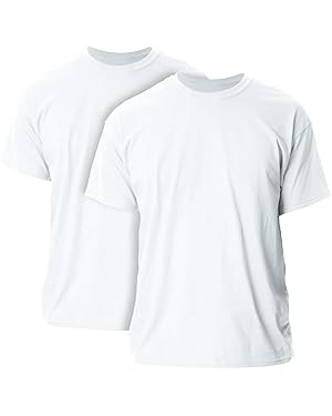 Gildan Unisex-Adult Ultra Cotton T-Shirt, Style G2000, Multipack | Amazon (US)