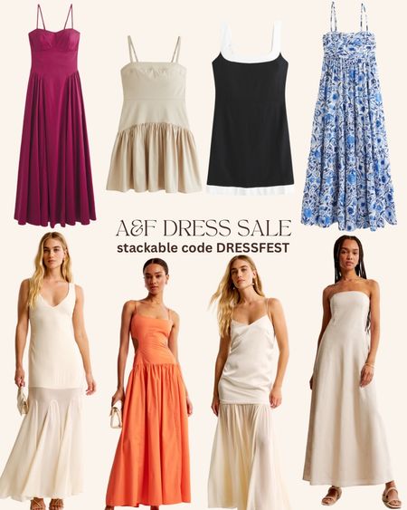 Don’t miss out on Abercrombie’s dress sale!! So many cute summer dresses and bridal options! Stackable code: DRESSFEST