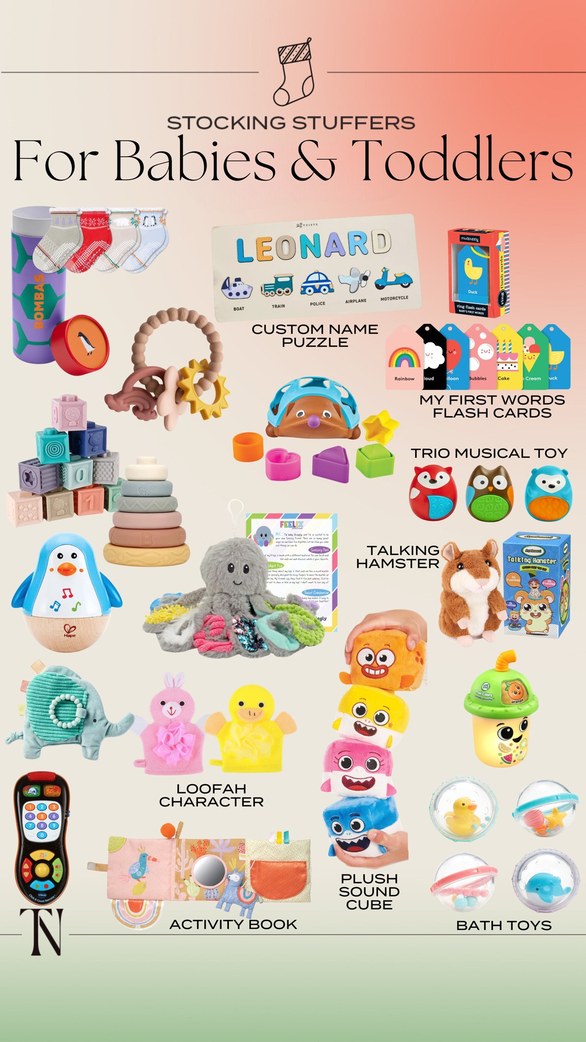 Stocking stuffer gift guide for babies and toddlers! 

#LTKBaby #LTKGiftGuide #LTKHoliday