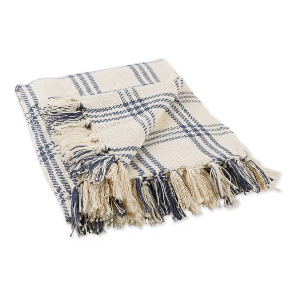 50"x60" Modern Farmhouse Plaid Throw Blanket - Design Imports | Target