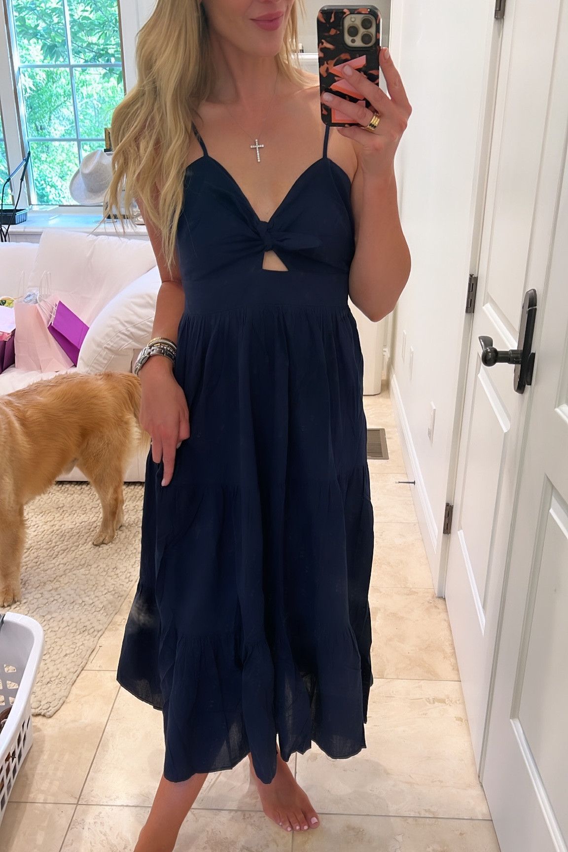 $25 dress. Size down if between sizes 

#LTKstyletip #LTKunder50