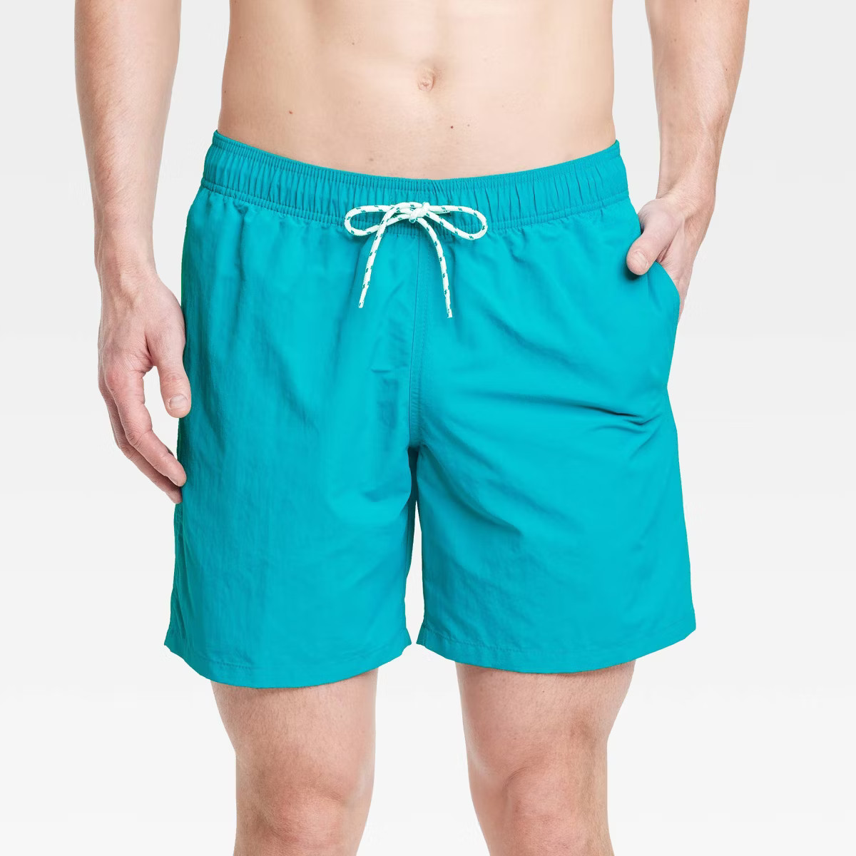 Men's 7" Solid-Color Swim Trunks - Goodfellow & Co™ | Target