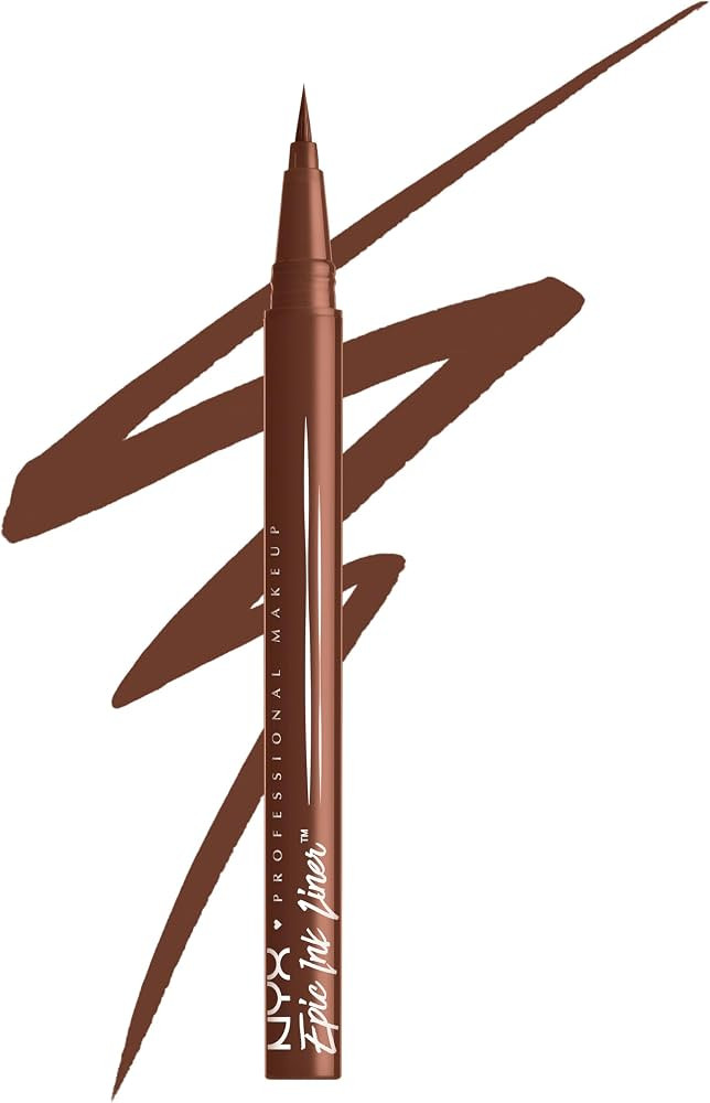 NYX PROFESSIONAL MAKEUP Epic Ink Liner, Waterproof Liquid Eyeliner with Vegan Formula - Graham Cr... | Amazon (US)