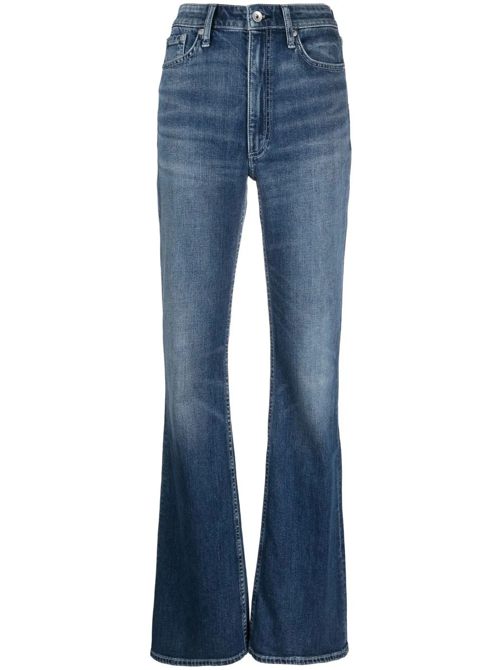 Rag & Bone high-rise Flared Jeans - Farfetch | Farfetch Global
