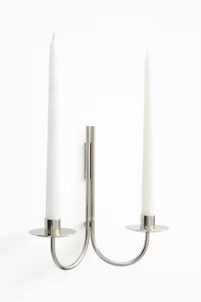 H & M - Large Metal Sconce - Silver | H&M (US + CA)