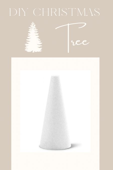 Cone used for diy Christmas tree

#LTKunder50 #LTKunder100 #LTKSeasonal