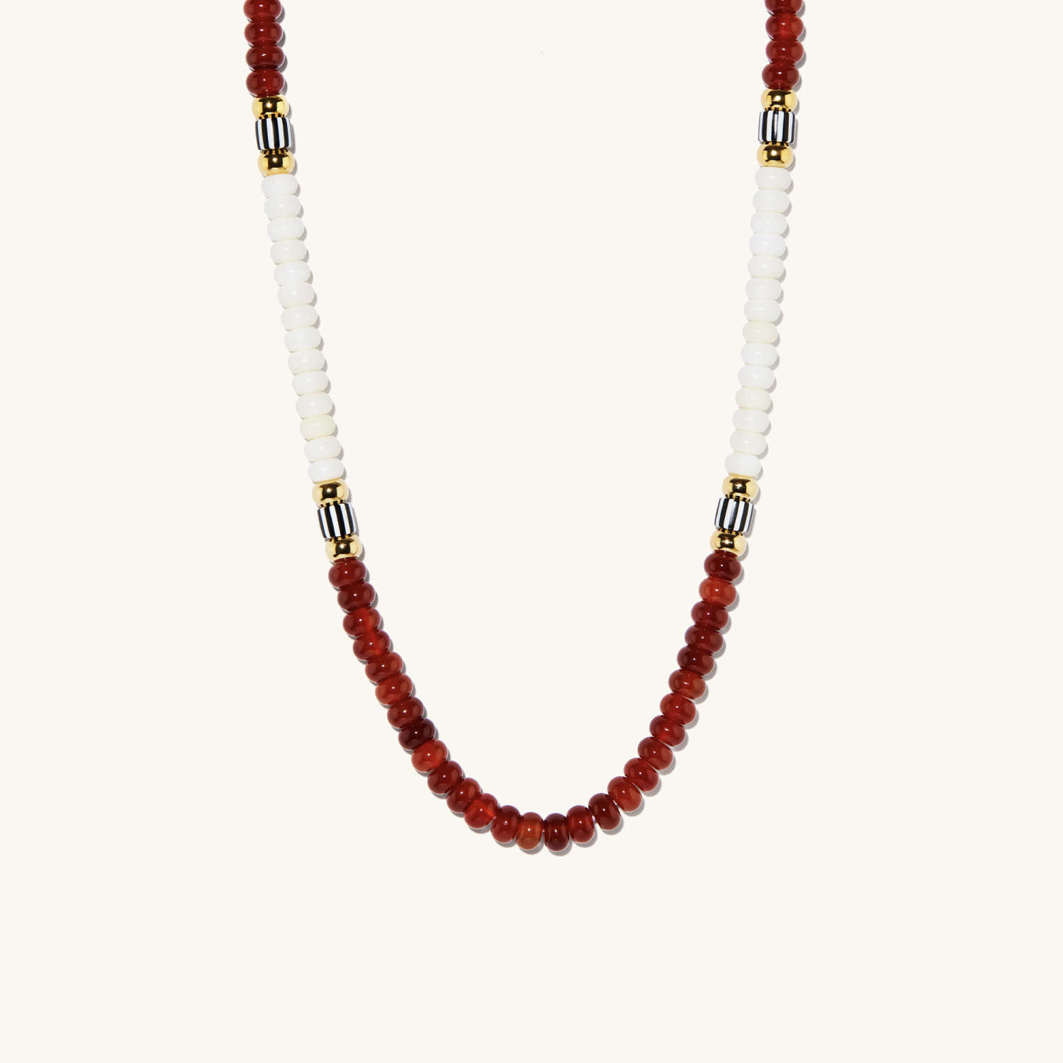 Coastal Red Agate Necklace - $198 | Mejuri (Global)