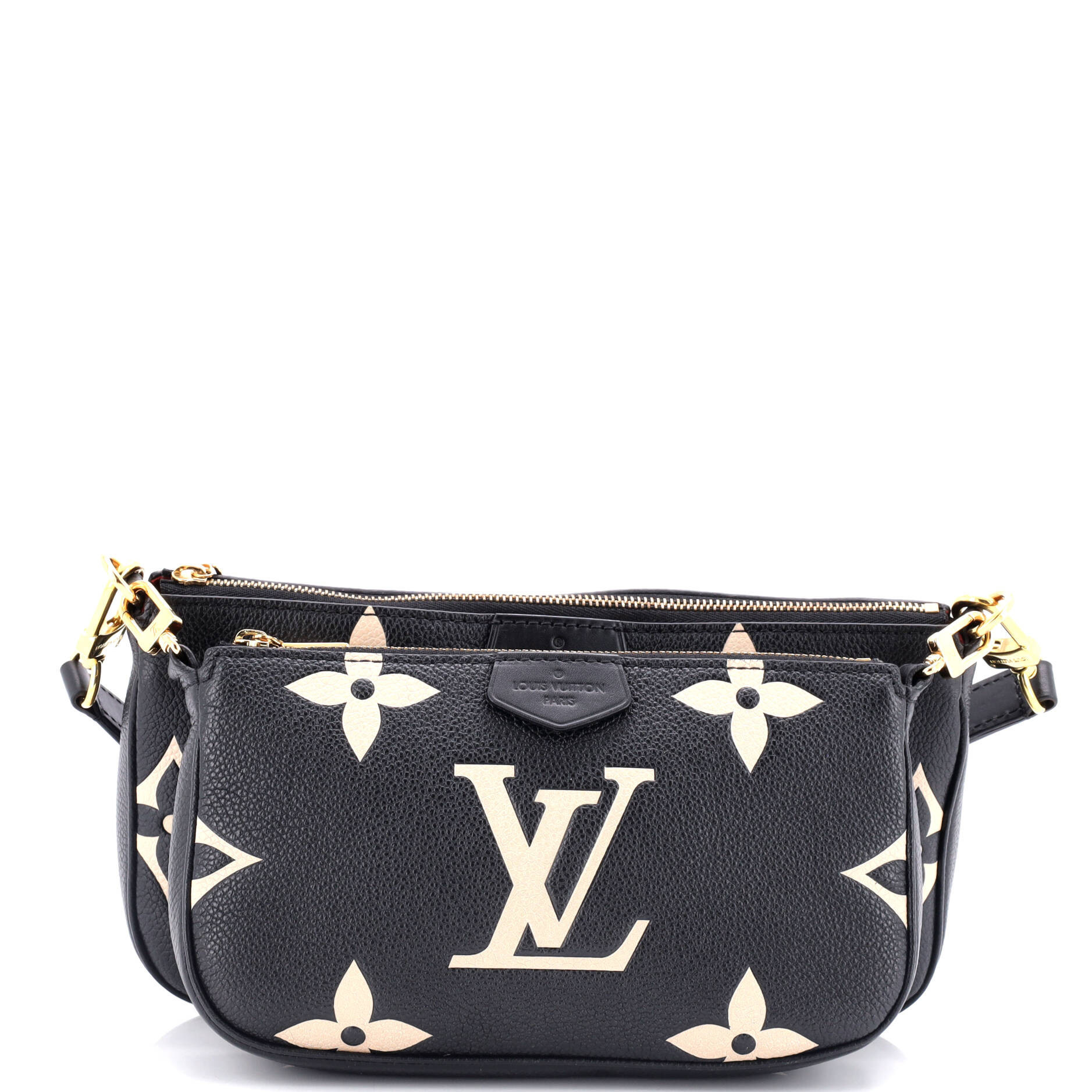 Multi Pochette Accessoires Bicolor Monogram Empreinte Giant | Shop Simon