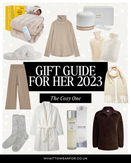 Gift guide for her ✨🎄

Cosy, homebody, loungewear, under £100, white company, arket, Neom, H&M,  Amazon, varley 

#LTKSeasonal #LTKGiftGuide #LTKeurope