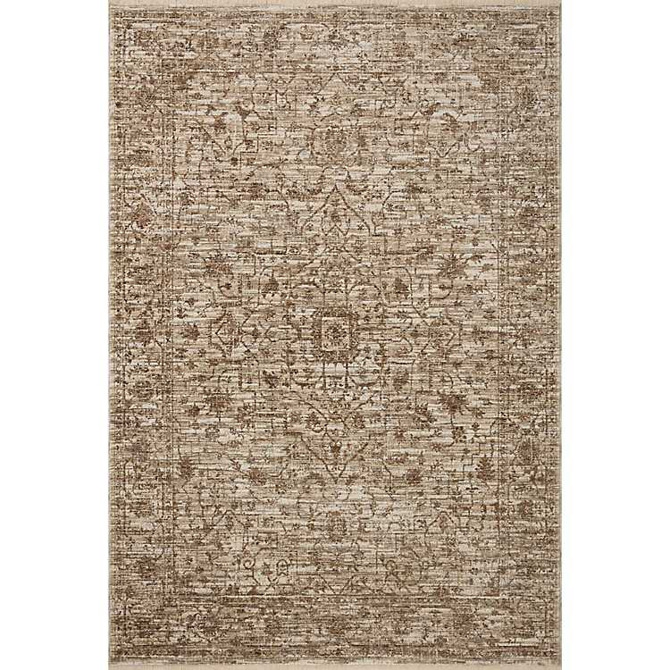 Neutral Sorrento Medallion Area Rug, 7x10 | Kirkland's Home
