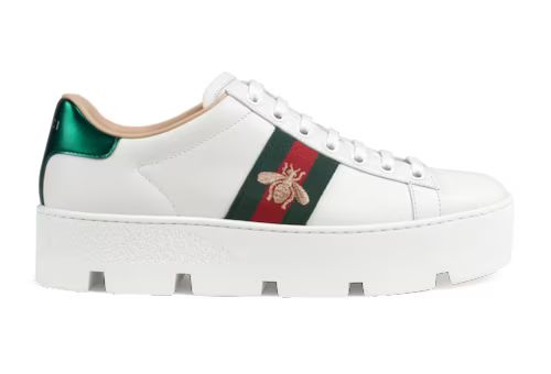 Women's Ace embroidered platform sneaker | Gucci (US)