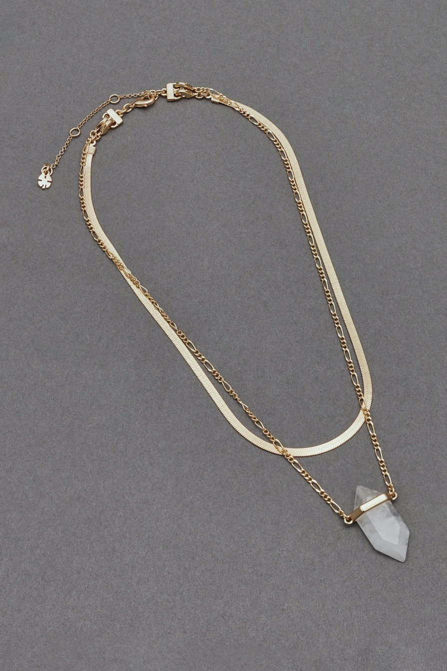 crystal layer pendant | Lucky Brand