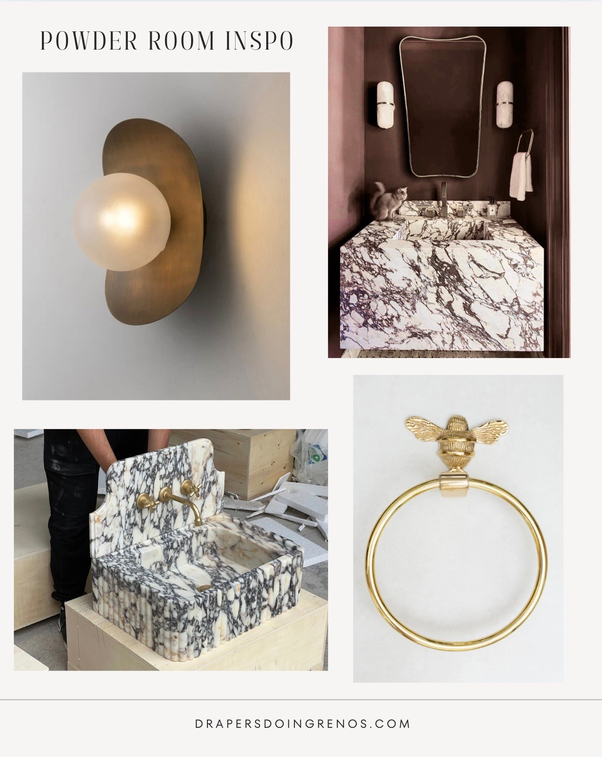 Weekly powder room mood board full of inspo for your next project!!!

#LTKHome