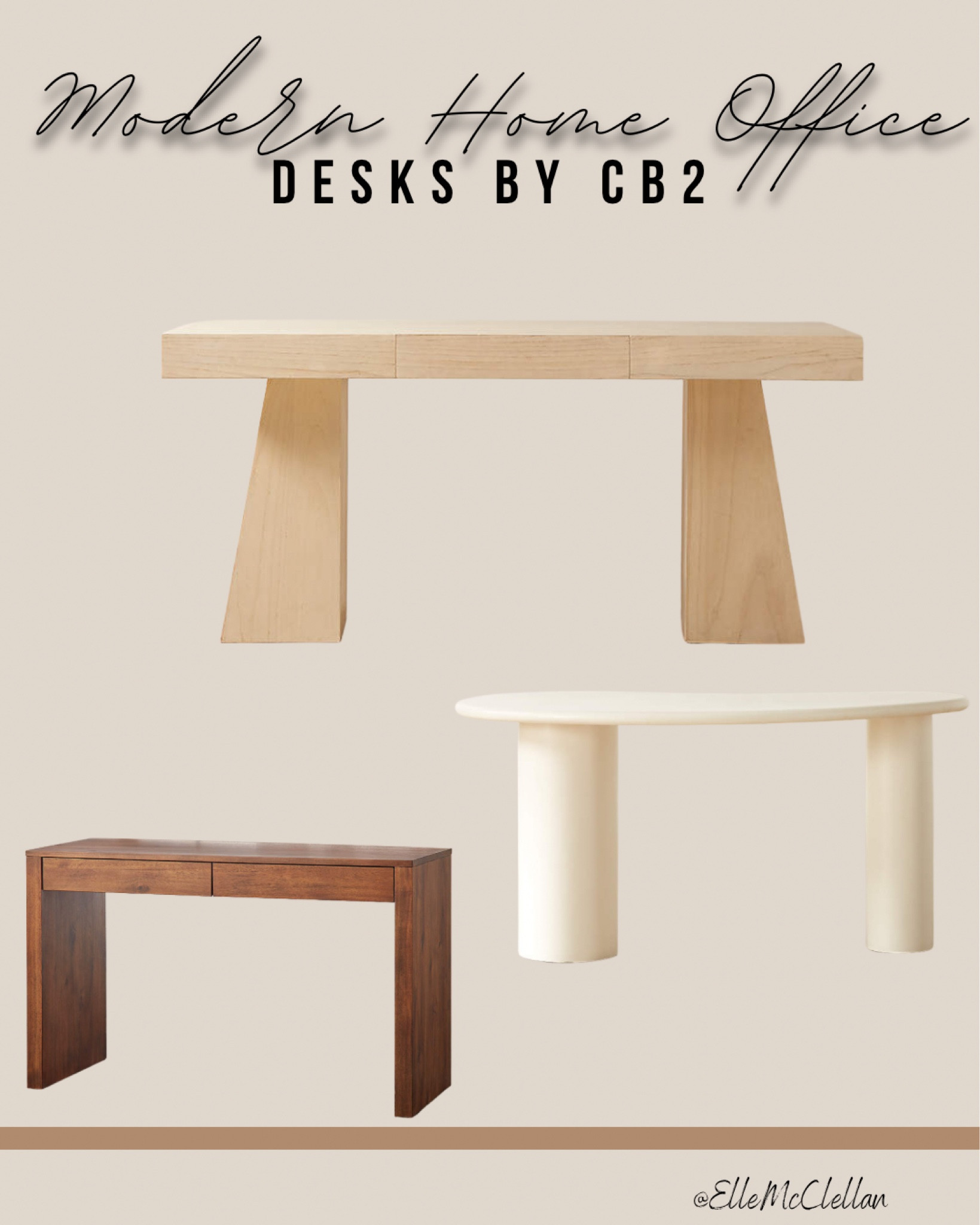 Modern/ Sleek Home Office Desks by CB2.

#LTKsalealert #LTKMostLoved #LTKhome