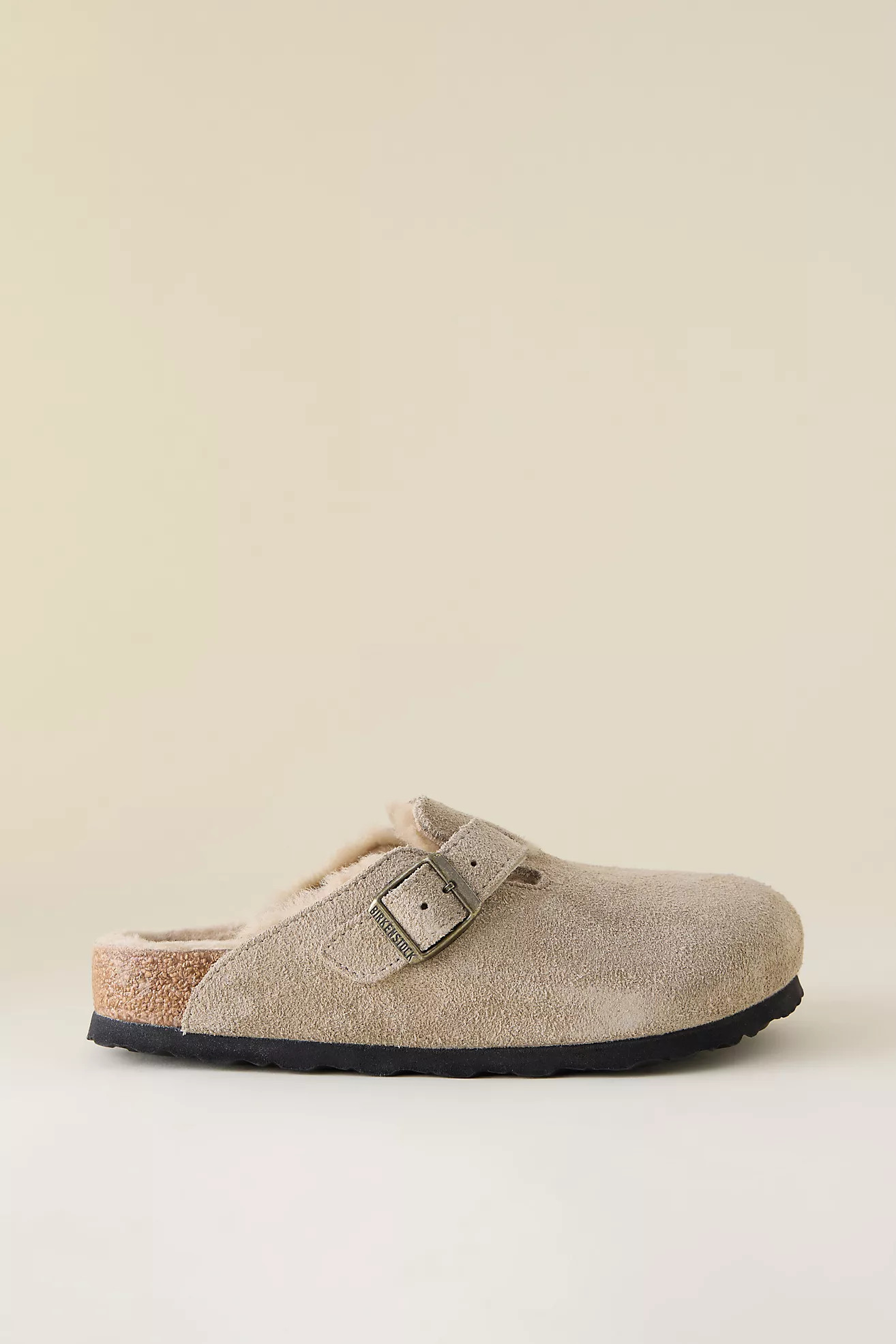 Birkenstock Boston Shearling Clogs | Anthropologie (UK)